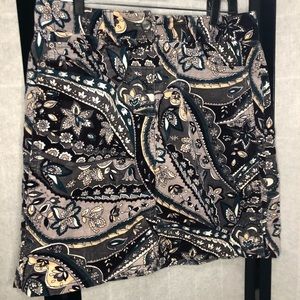 Ann Taylor Paisley Skirt